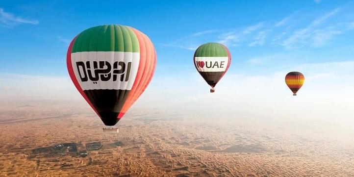 Полёт на воздушном шаре в Дубае