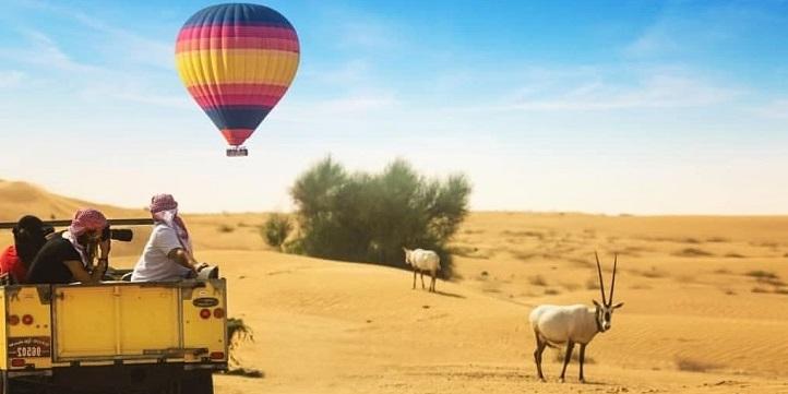 Полёт на воздушном шаре в Дубае